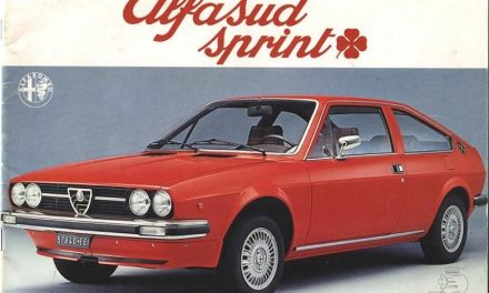 Alfasud Sprint, his first forty years...