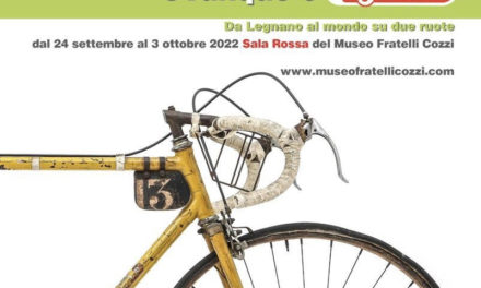 There is no Alfa in the picture: do you know why? Legnano bicycles on display