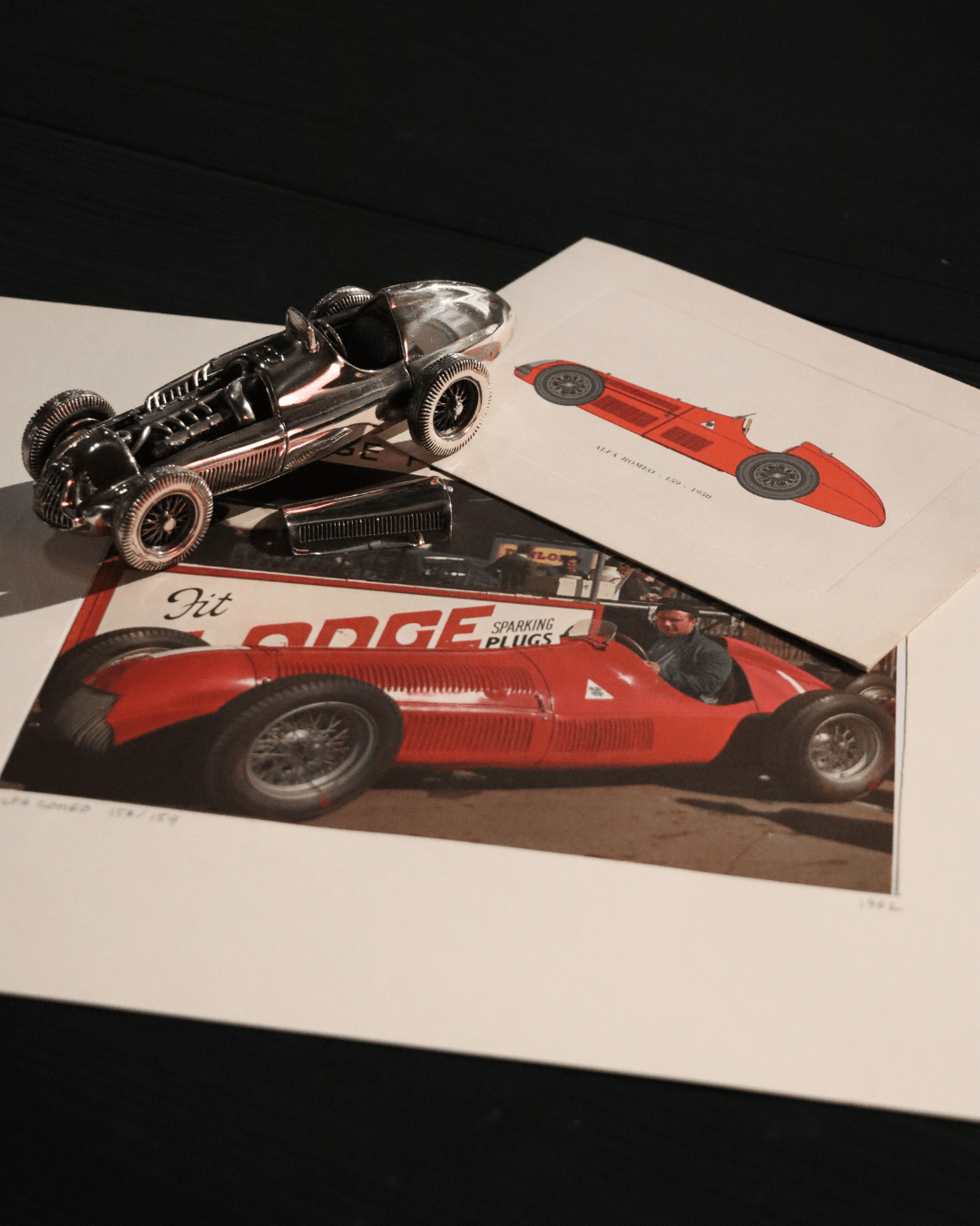 27 </p>
<p>Foto 1.9: la scritta posteriore della “Giulietta t.i.” del museo Cozzi.