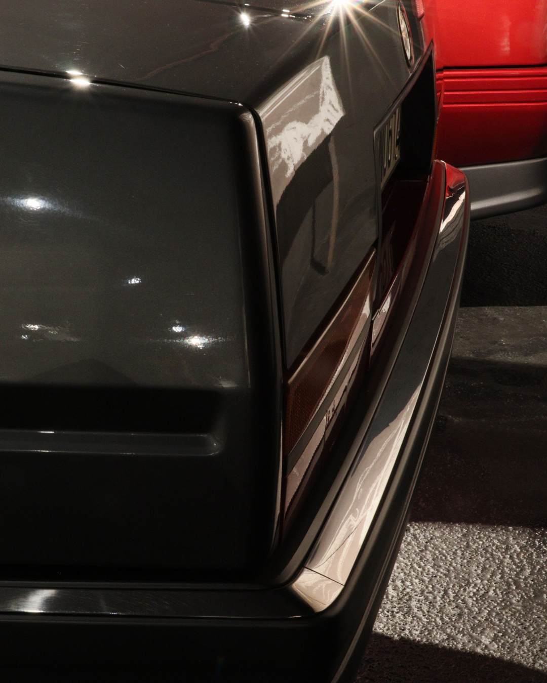   </p>
<p>Foto 1.9: la scritta posteriore della “Giulietta t.i.” del museo Cozzi.