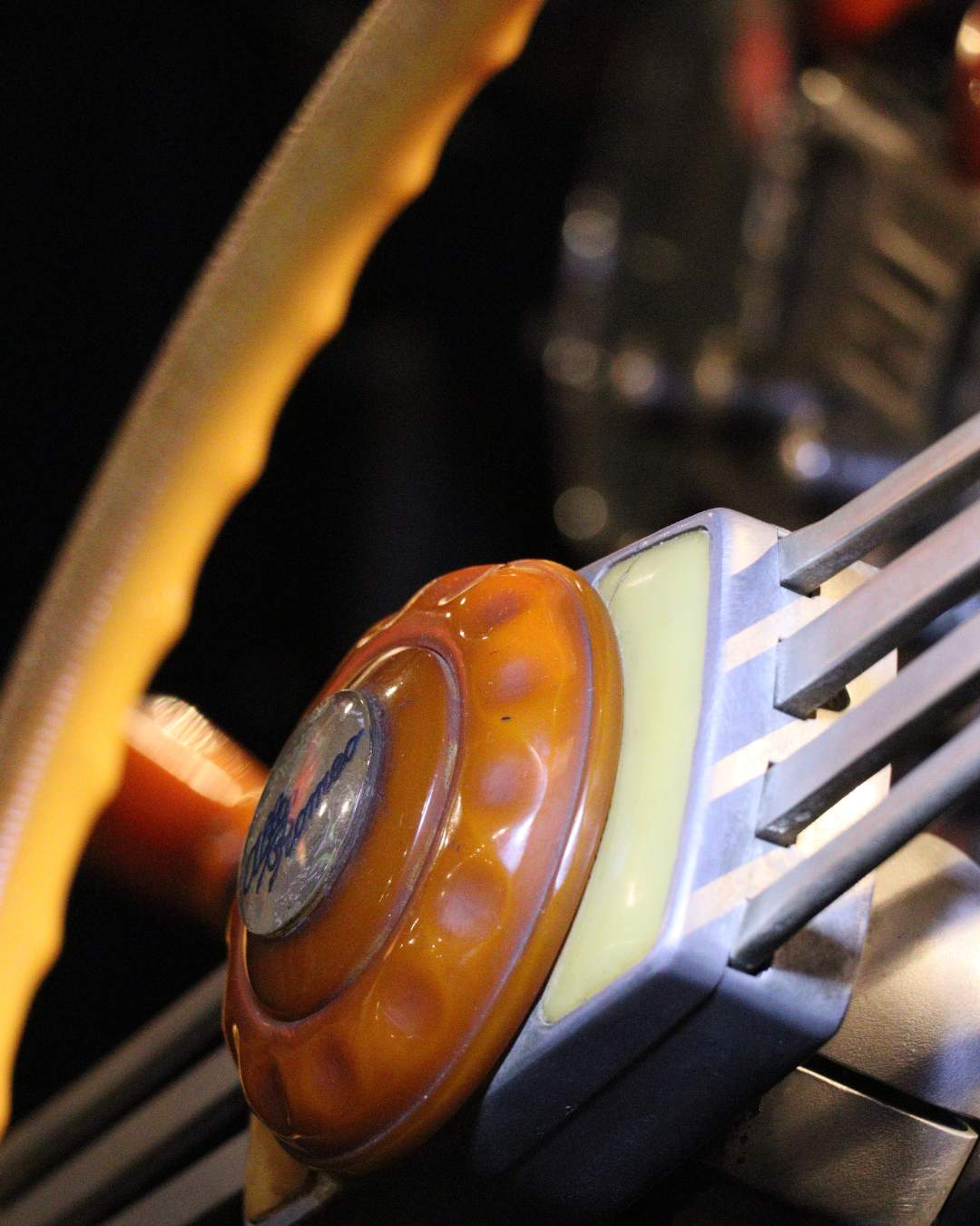   </p>
<p>Foto 1.9: la scritta posteriore della “Giulietta t.i.” del museo Cozzi.