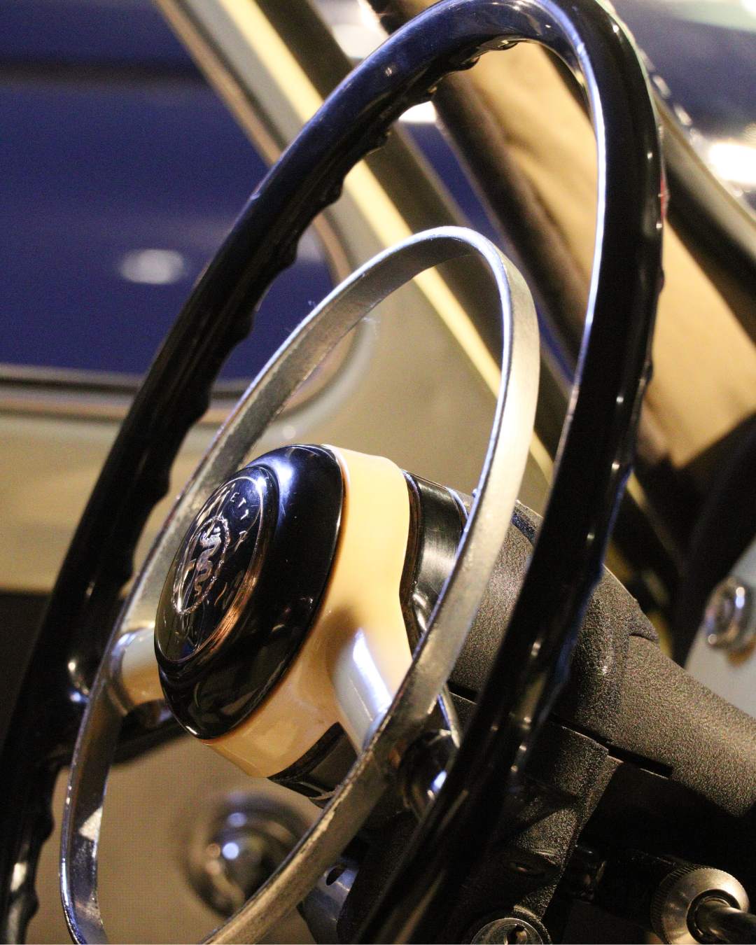 Foto 1.7: il motore a 4 cilindri bialbero di 1290 cc della Giulietta, in questo caso una “t.i.” del 1960 del museo F.lli Cozzi.