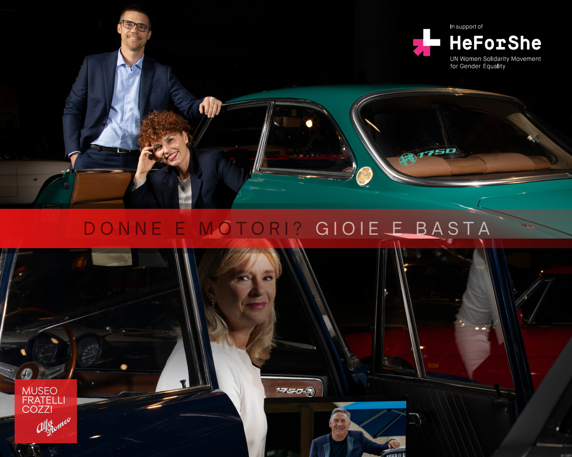 Elisabetta Cozzi presenta il Tour 2025 "Donne e Motori? Gioie e basta"