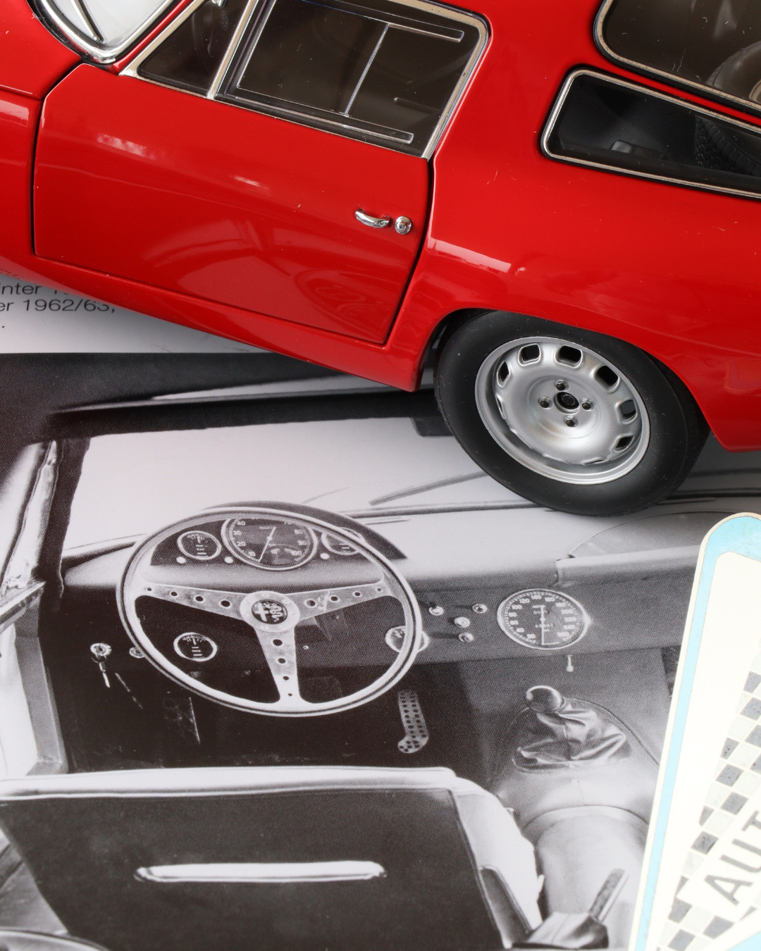 Foto 1.7: il motore a 4 cilindri bialbero di 1290 cc della Giulietta, in questo caso una “t.i.” del 1960 del museo F.lli Cozzi.