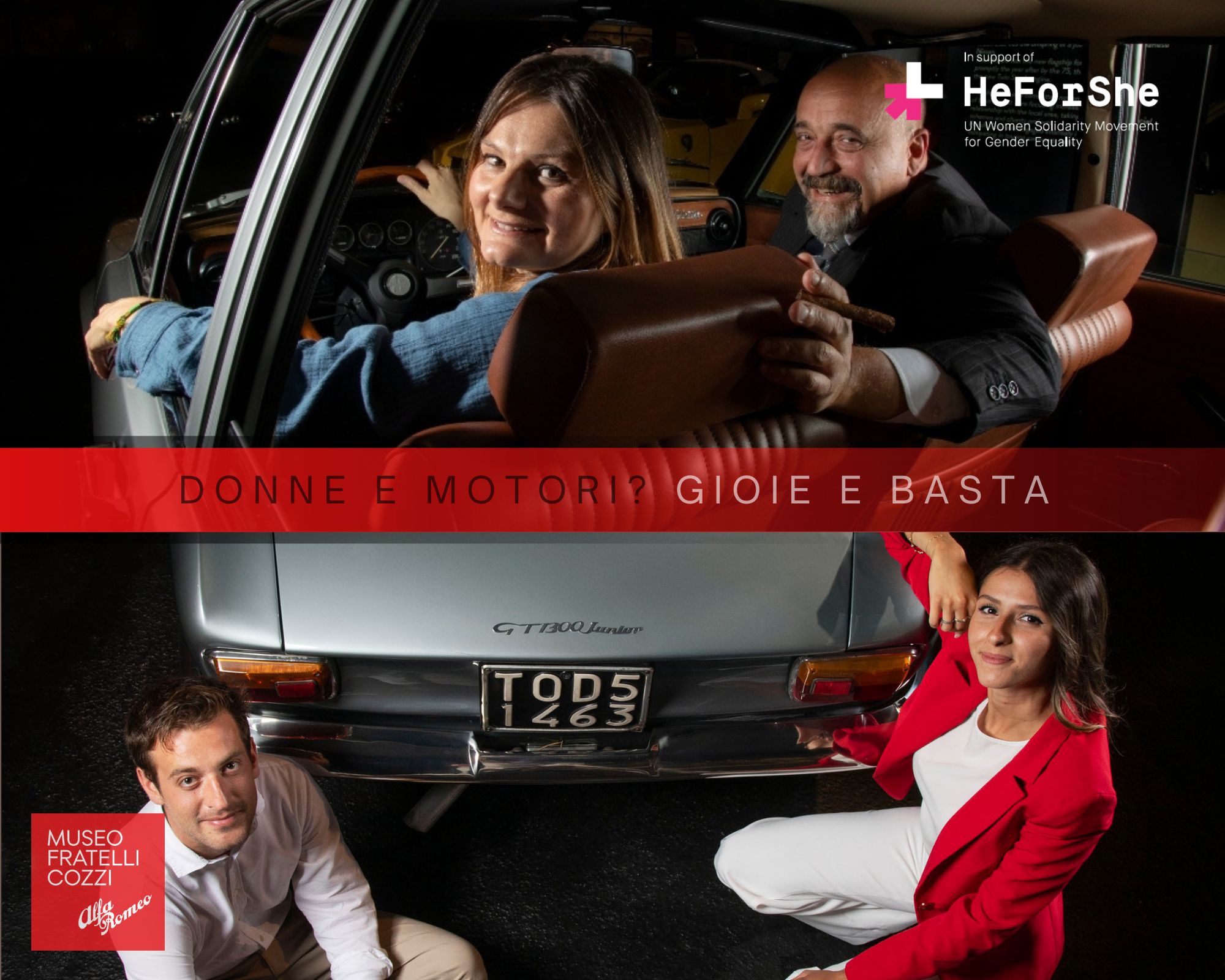 Elisabetta Cozzi presenta il Tour 2025 "Donne e Motori? Gioie e basta"