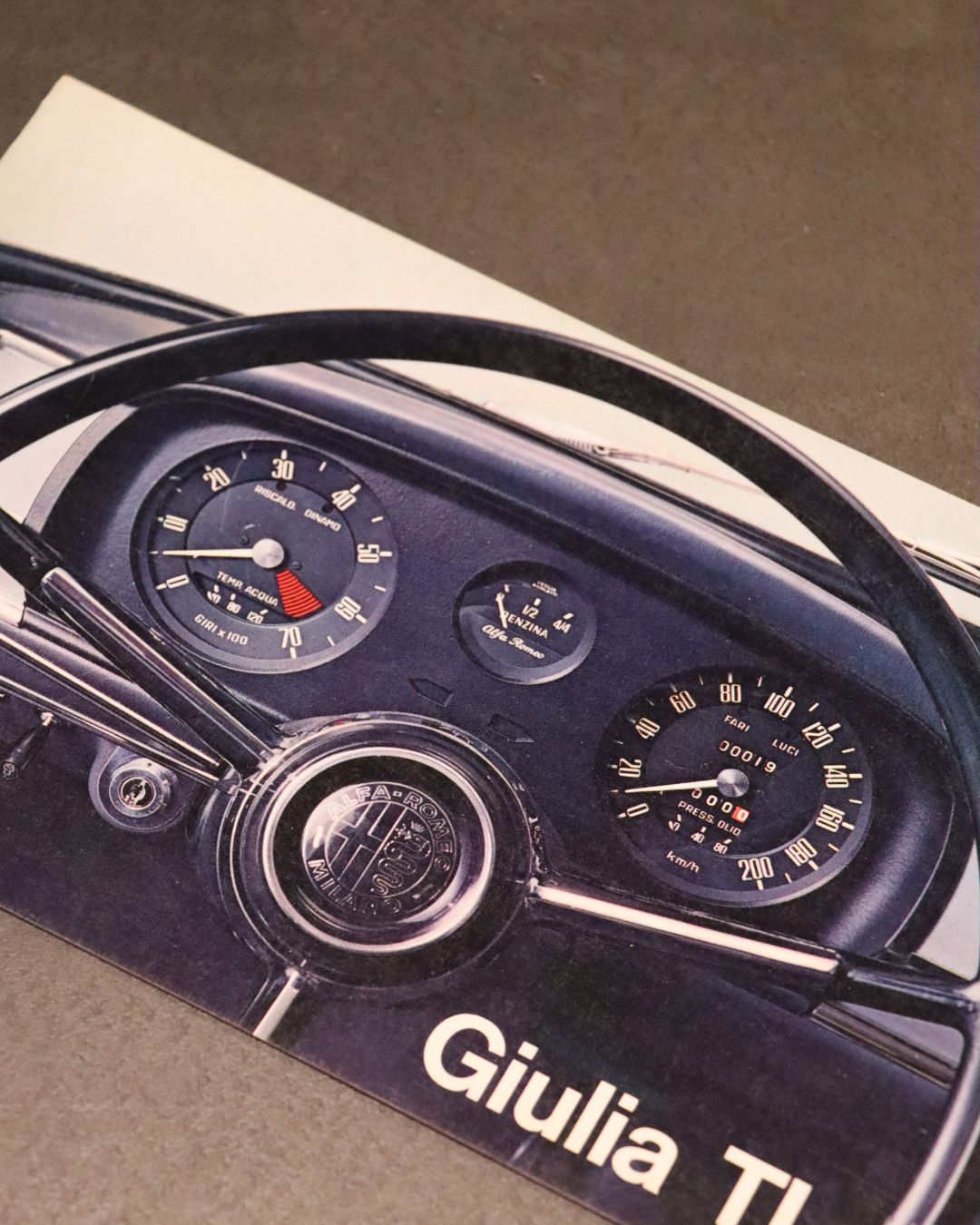 Foto 1.7: il motore a 4 cilindri bialbero di 1290 cc della Giulietta, in questo caso una “t.i.” del 1960 del museo F.lli Cozzi.