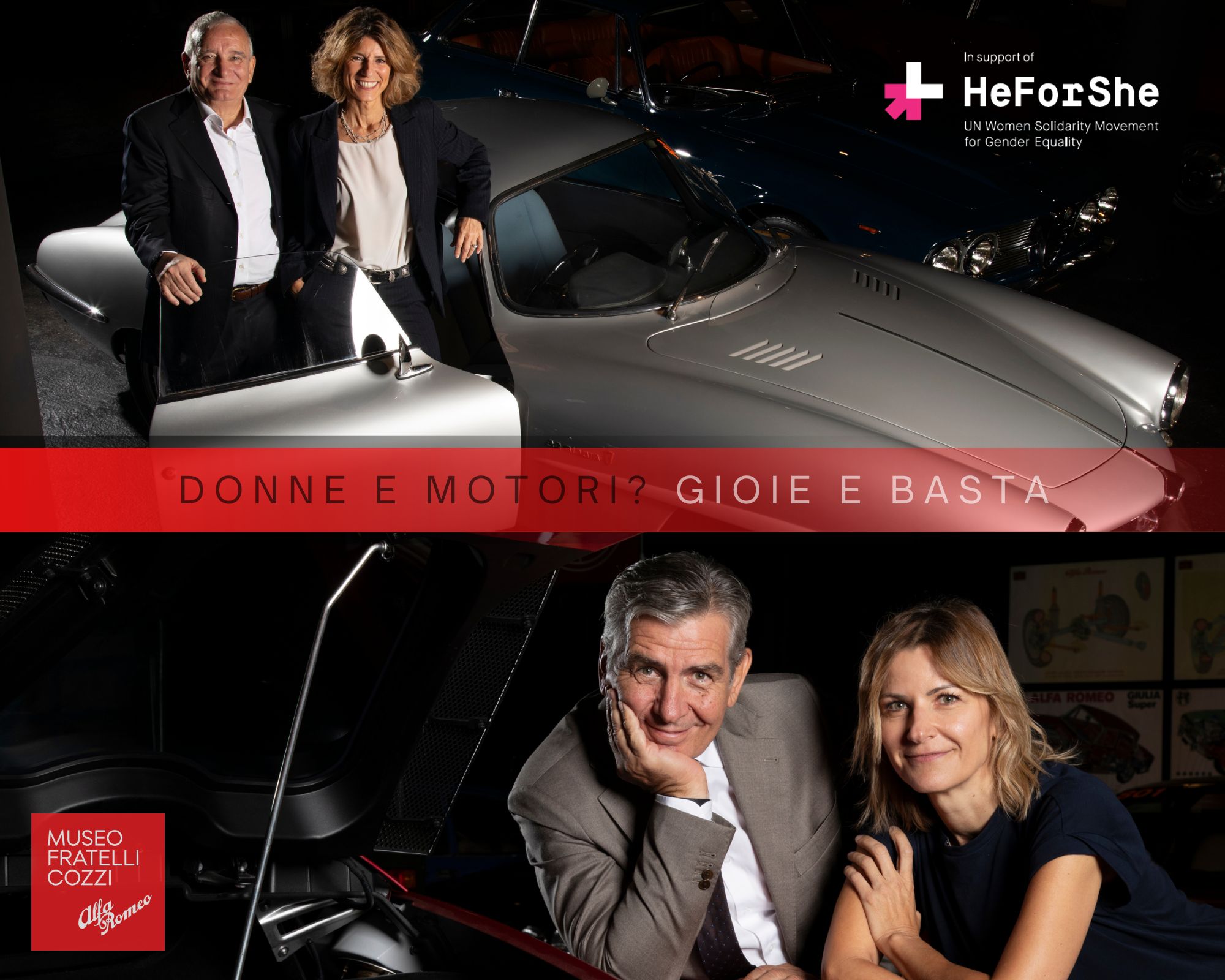 Elisabetta Cozzi presenta il Tour 2025 "Donne e Motori? Gioie e basta"